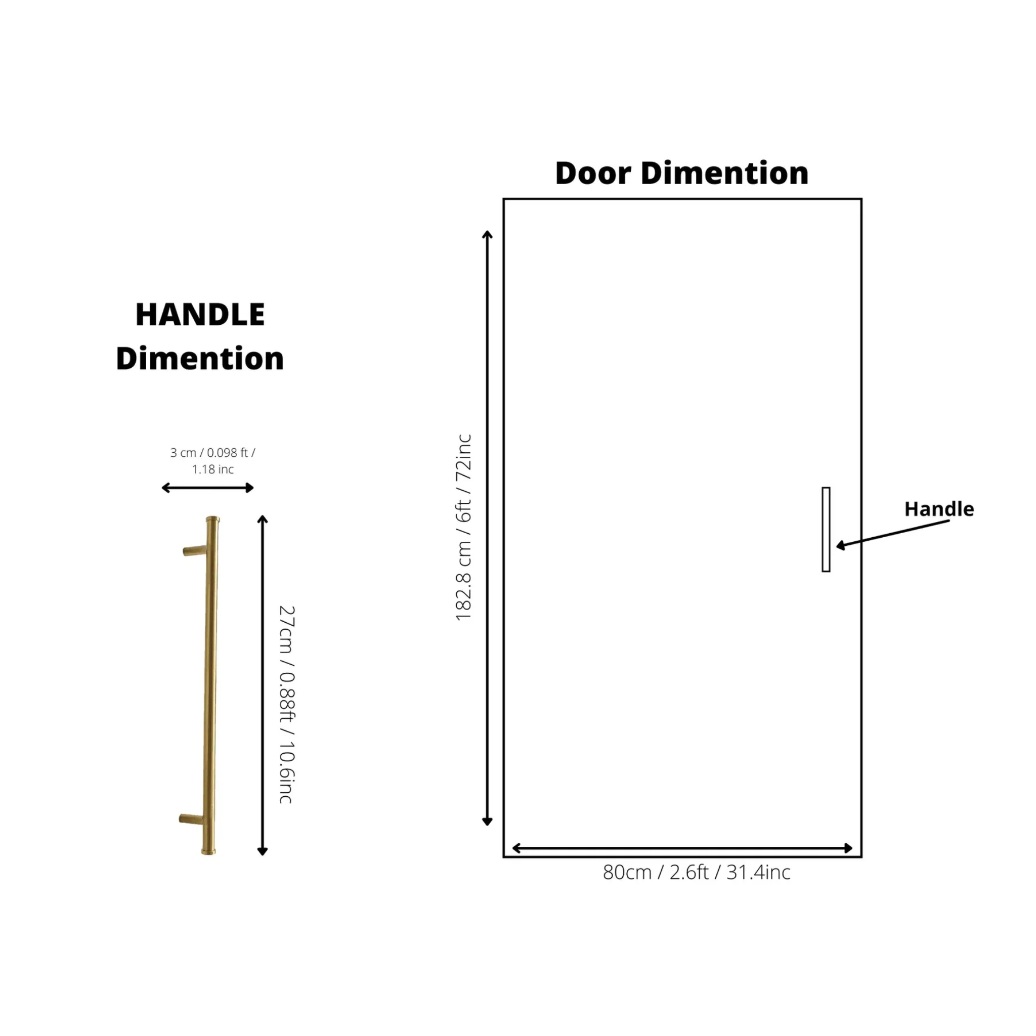 Euro Bar Solid Brass Cabinet Pull by Brass Essence, sleek and durable handle for cabinets and drawers, polished brass finish.