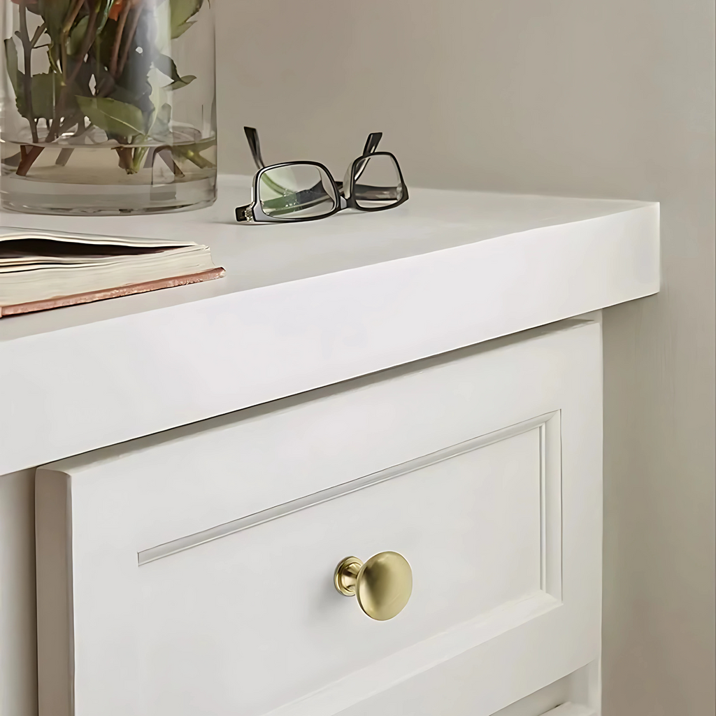 Oval zinc alloy cabinet knob by Brass Essence featuring a polished zinc finish and classic oval shape for furniture drawers.