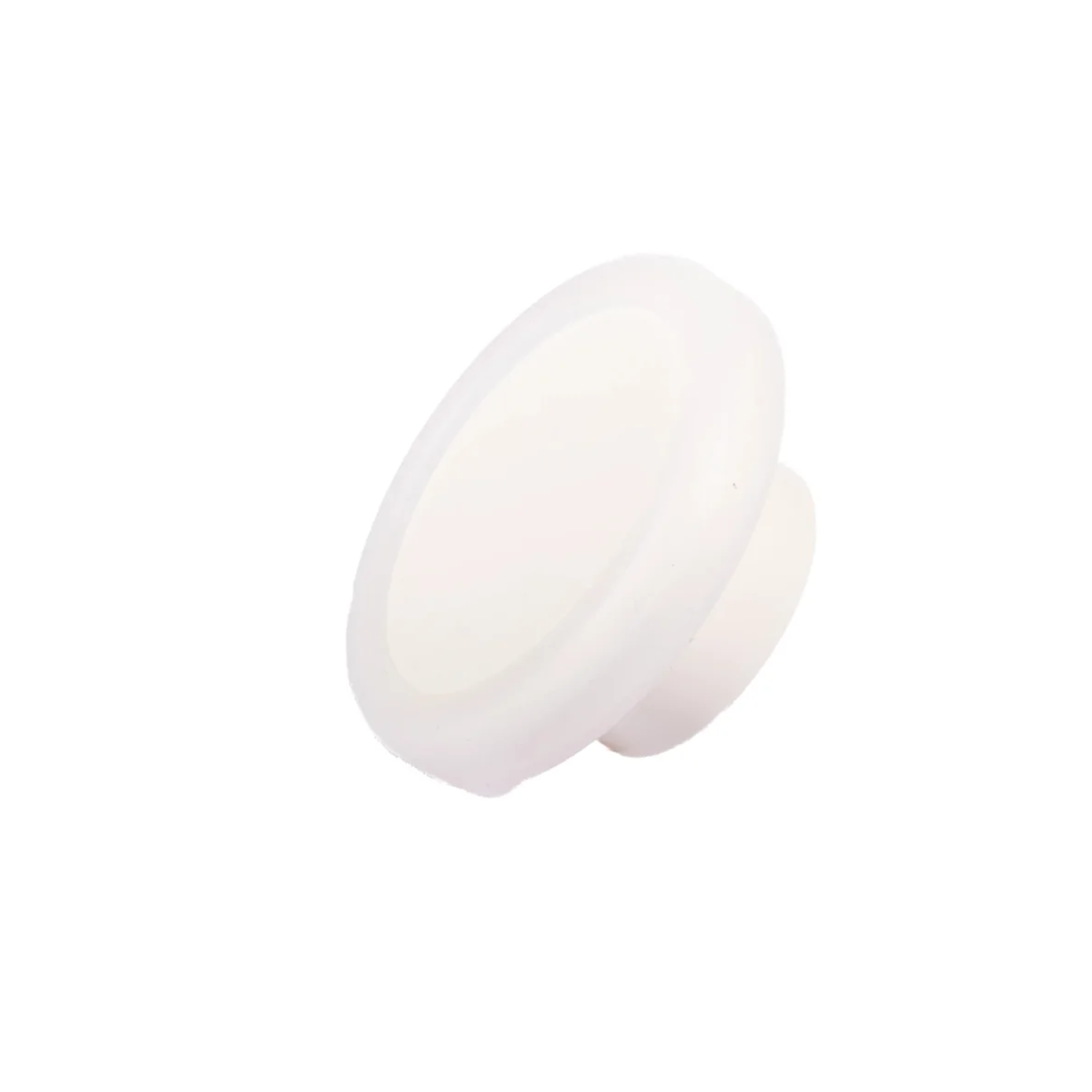 Brass Essence soft-touch silicone and ABS cabinet knob with sleek design, ideal for modern kitchen or bathroom cabinets.