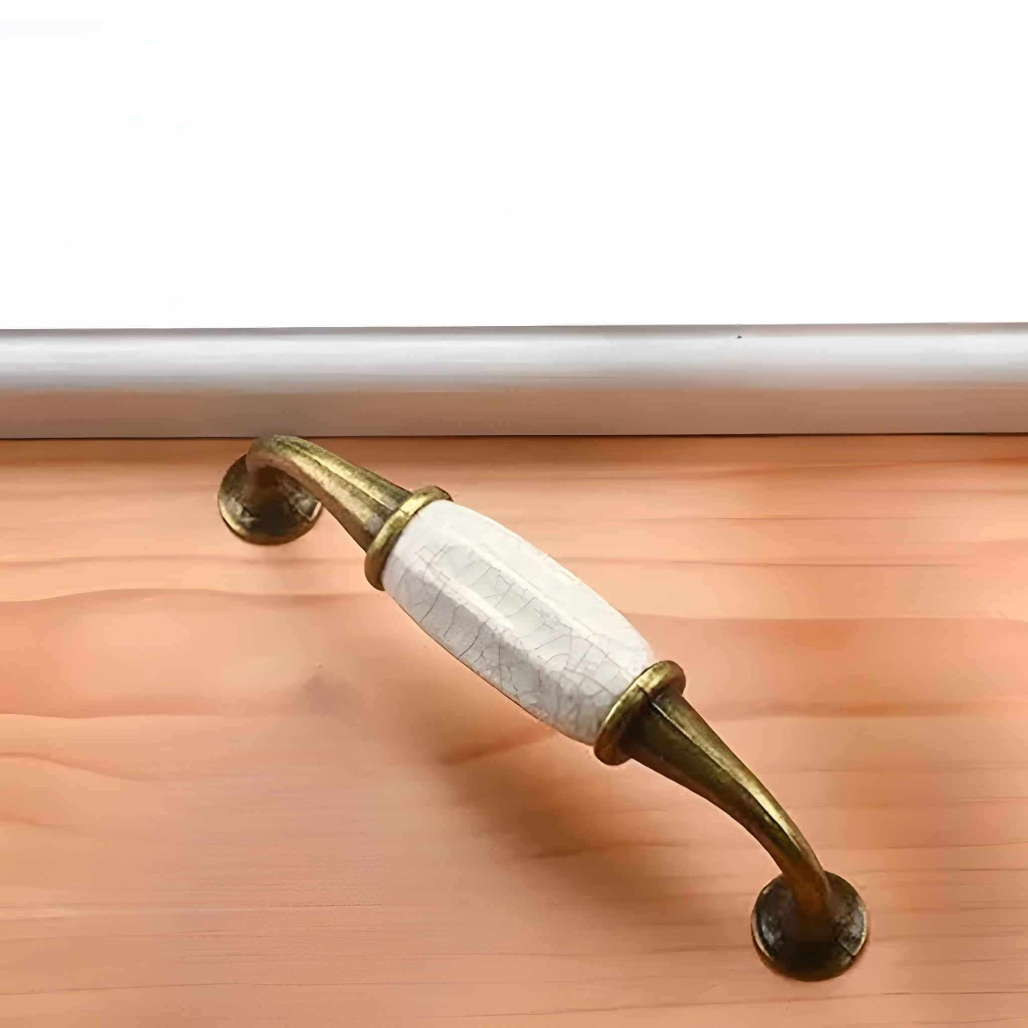 Antique Ceramic & Zinc Cabinet Handles[CR-0007]