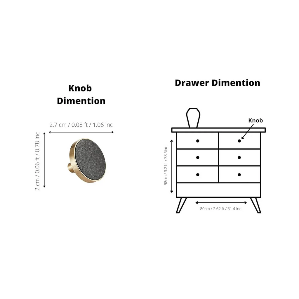 Brass essence brushed brass and leather round handle with sleek design, showcasing high-quality craftsmanship and durable materials.