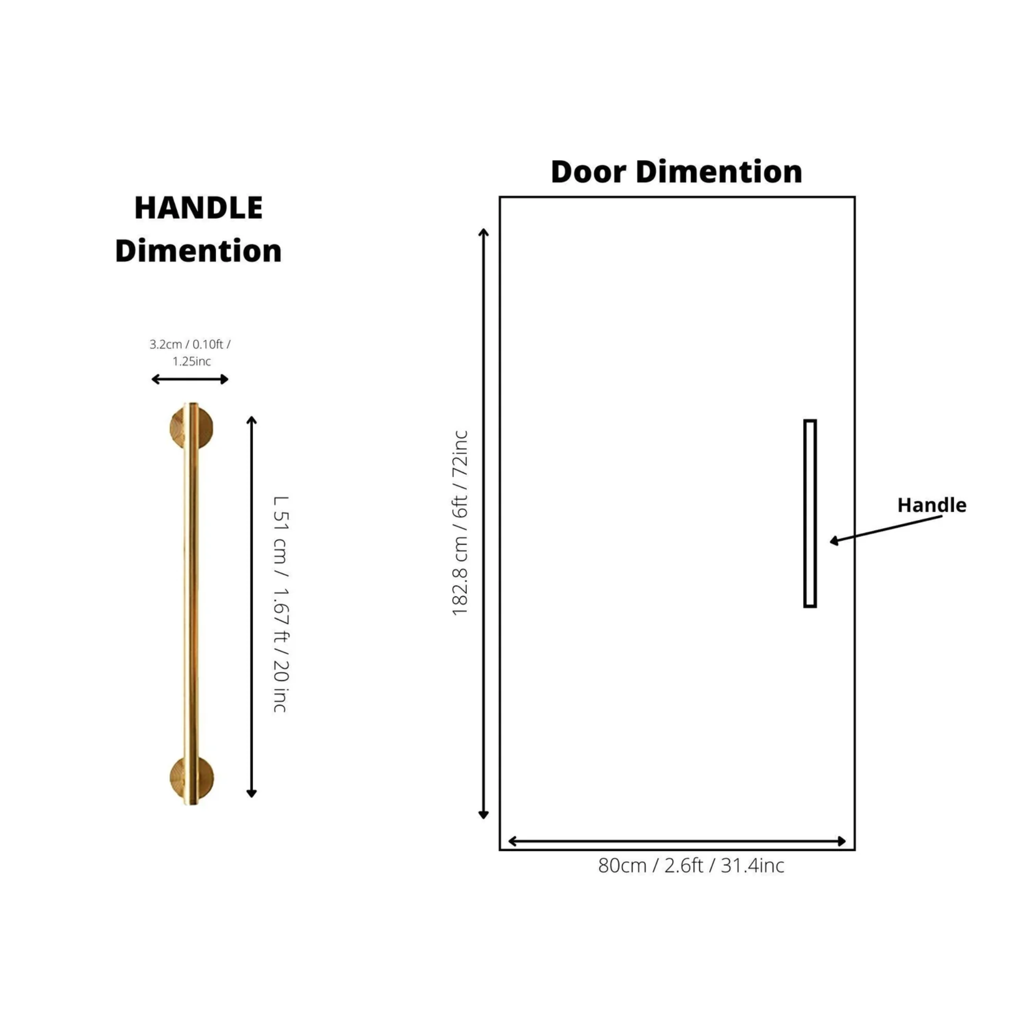 Minimalist brass concentric ring handles by Brass Essence, showcasing sleek, modern design with smooth circular shapes.