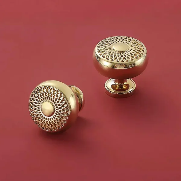 Amerock Polished Brass Lattice Knob