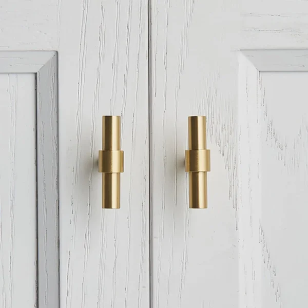 Naveena Solid Brass T-Bar Handle Collection