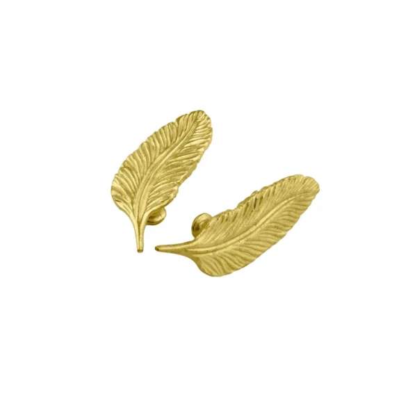 Verdant Leaf Brass Handle