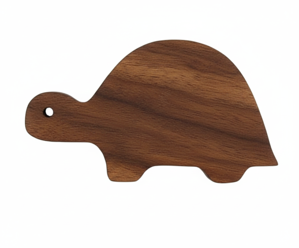 Sea Turtle Wooden Knob and Hook
